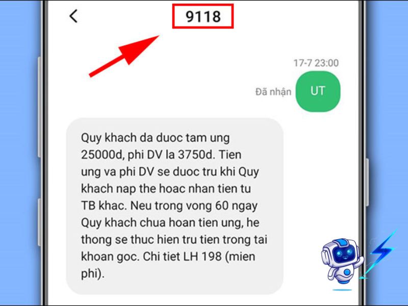 Cach ung tien Viettel khi khong du dieu kien
