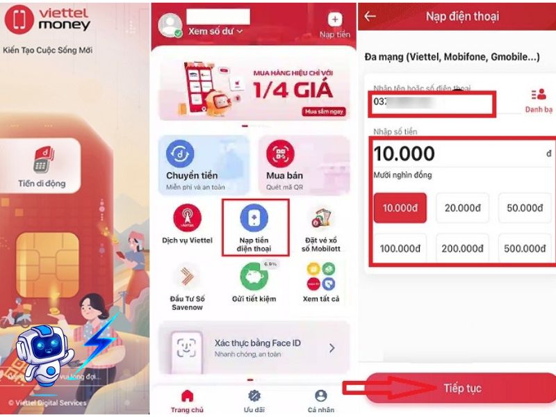 Kiem tra no cuoc Viettel
